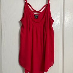 Torrid Red Relaxed Sleeveless Camisole